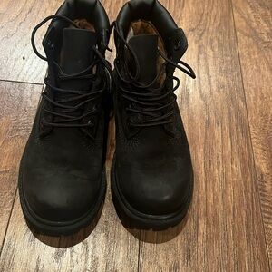 Black Timberland Boots